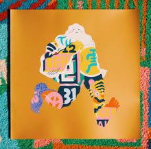 Load image into Gallery viewer, &quot;Bangkok Running Man: Gold Edition&quot; Standard Print
