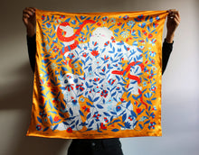 Load image into Gallery viewer, &#39;Keep Your Enemies Closer&#39; Silk Scarf
